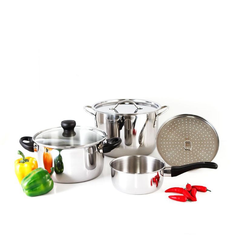 ORIGINAL.. maxim ultima/Maxim stainless/panci set stainless steel