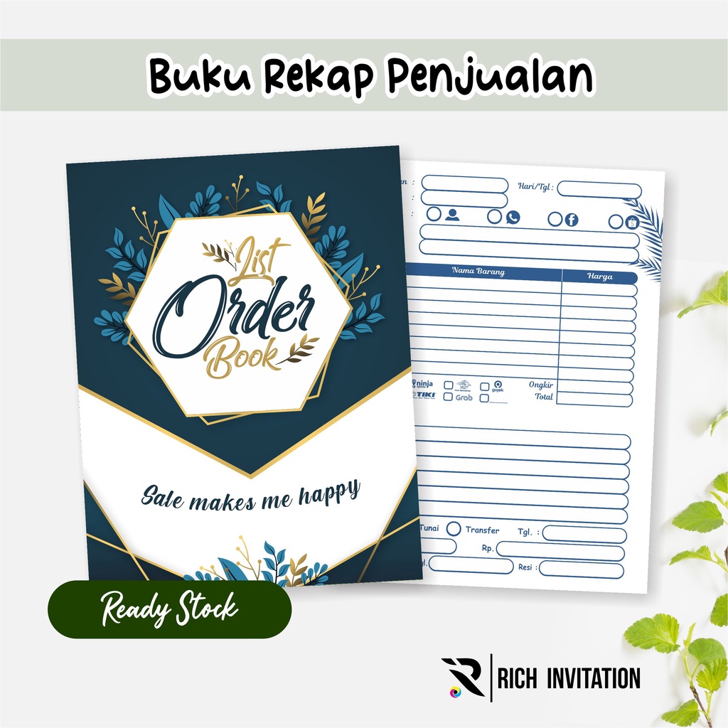 

BUKU OLSHOP / BUKU LIST ORDER ONLINE SHOP READY MURAH