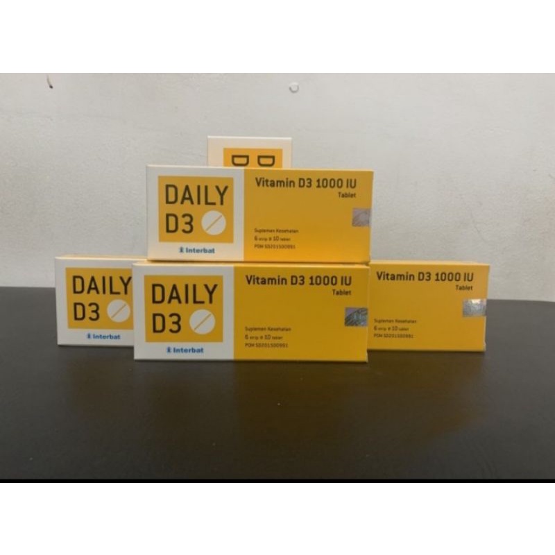 Daily D3 1000iu Interbat