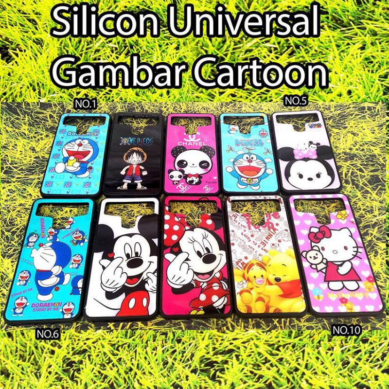 CASE UNIVERSAL GAMBAR CARTOON #case#casehp#casemurah#caseuniversal