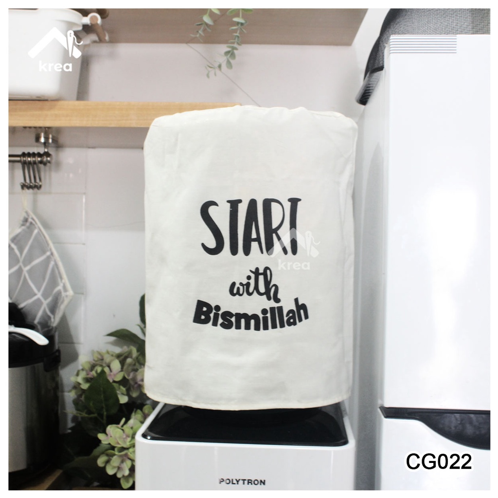 COVER GALON START WITH BISMILLAH CG022