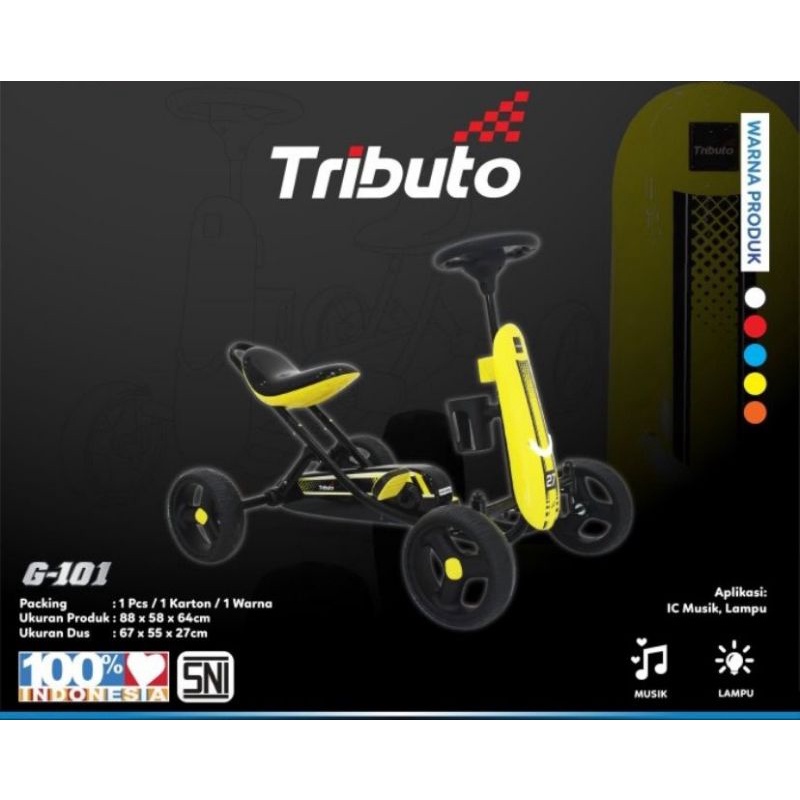GOKART TRIBUTO PEDAL - TYPE G-101