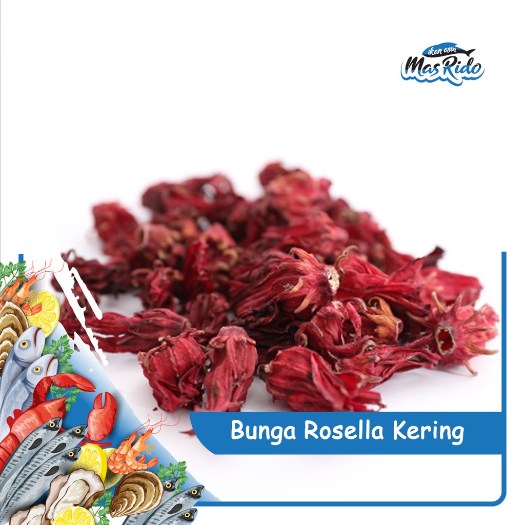 

Bunga Rosella Merah 100Gr Teh Rosela Kering Hibiscus Dried Berkwalitas