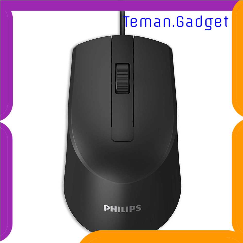 TG-BA Philips Mouse M104 Wired Optical 1000 DPI - SPK7104