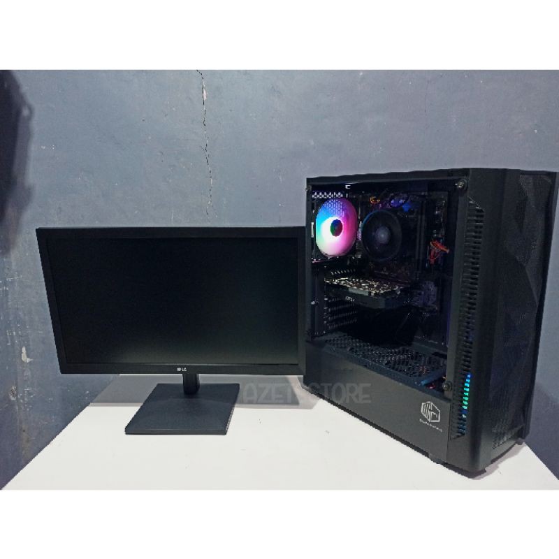 PC Full Set Siap Pakai | Intel Core I7 2600 | 8GB | 240GB SSD | Nvidia GTX1050Ti