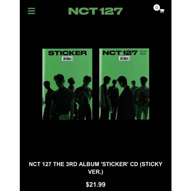 DP Khusus Album NCT 127