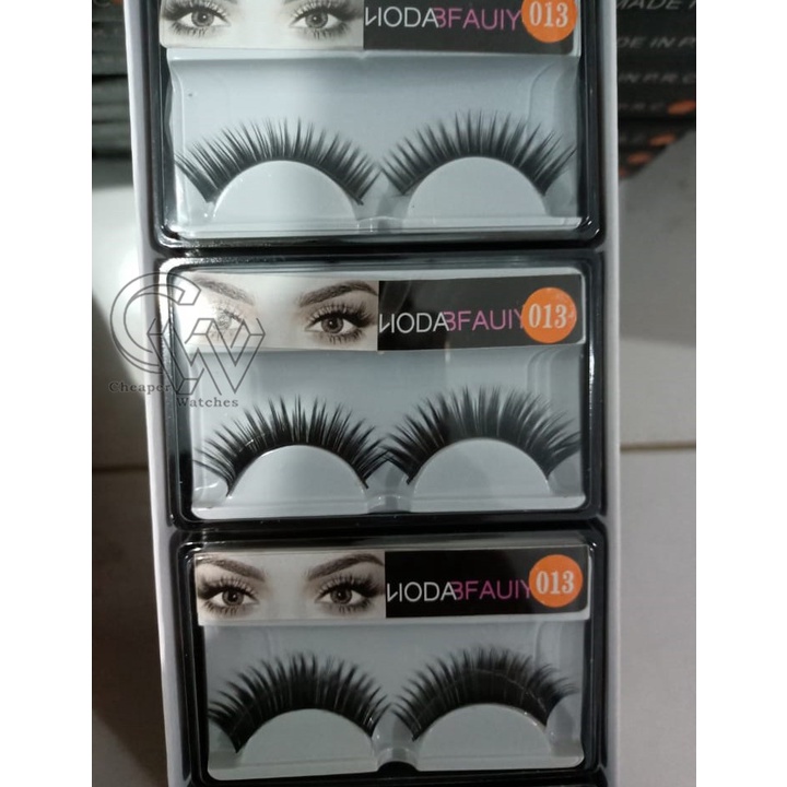 Cheaper-1 Pasang Bulu Mata Palsu Natural Panjang Tebal Eyelash Sepasang