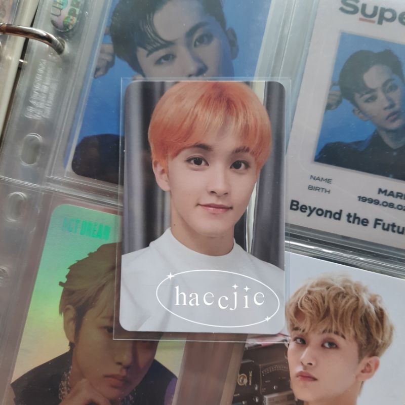 Official Photocard NCT 2020 Mark Kihno Past Resonance Kipast pc Jeruk Dream 127 SuperM
