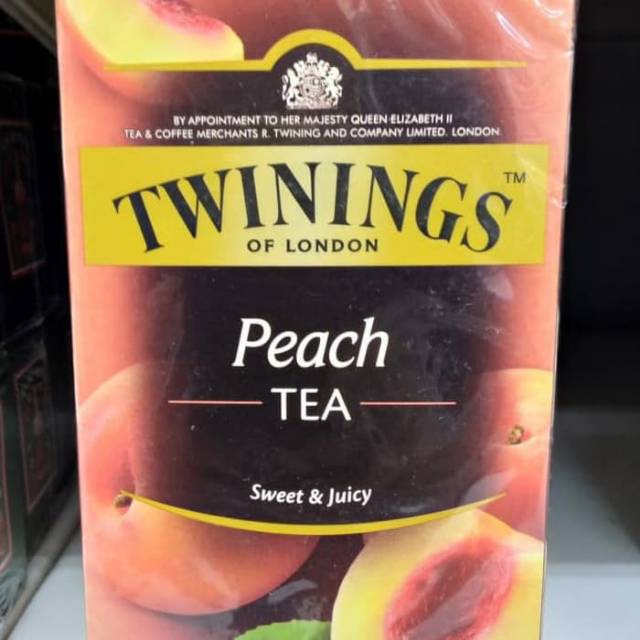 

Twinings peach tea