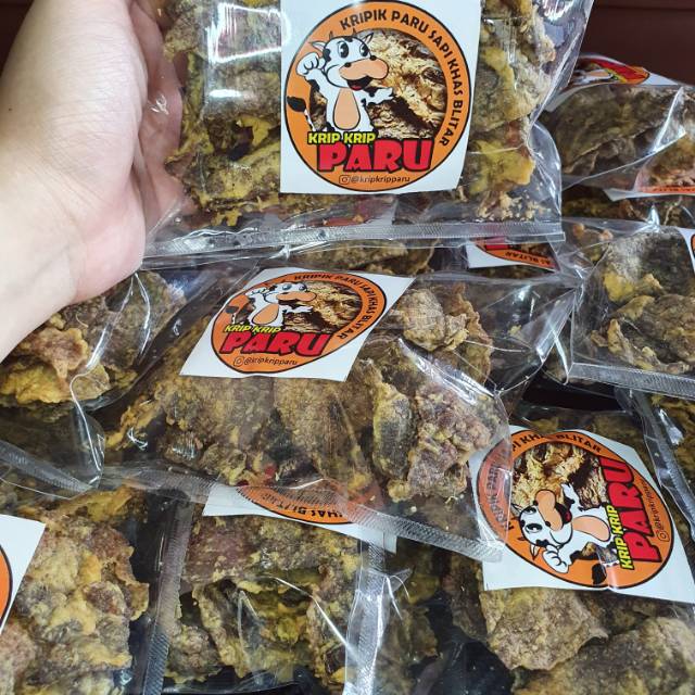 

Kripik Paru Sapi khas Blitar