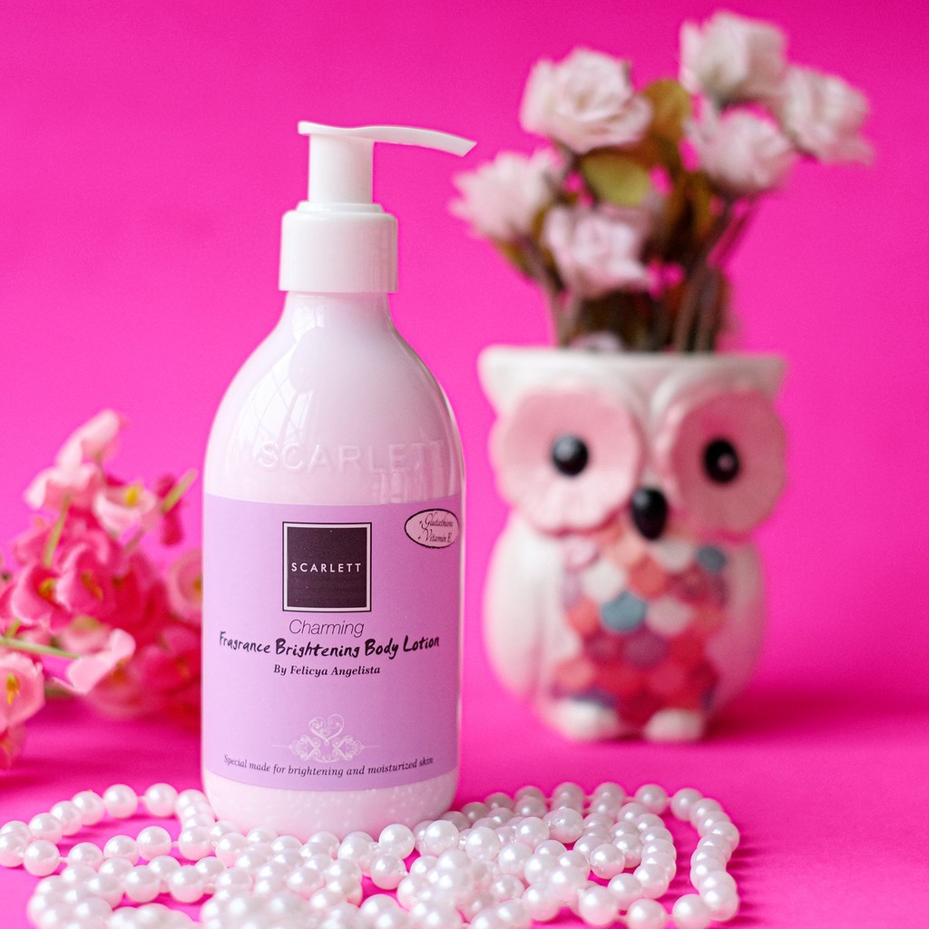 Scarlett Whitening Body Lotion Charming