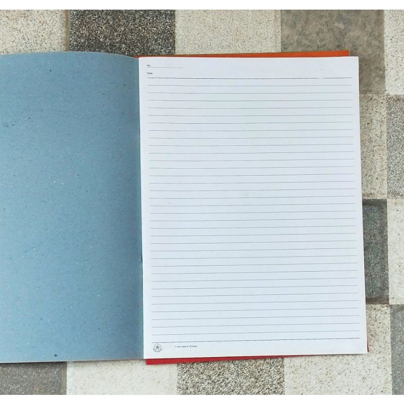 

Buku tulis panjang campus sekolah