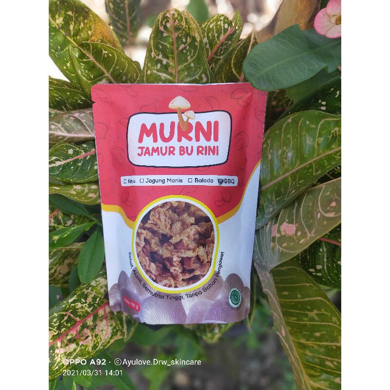 

Jamur crispy murni - Dinkes- halal- enak- sehat