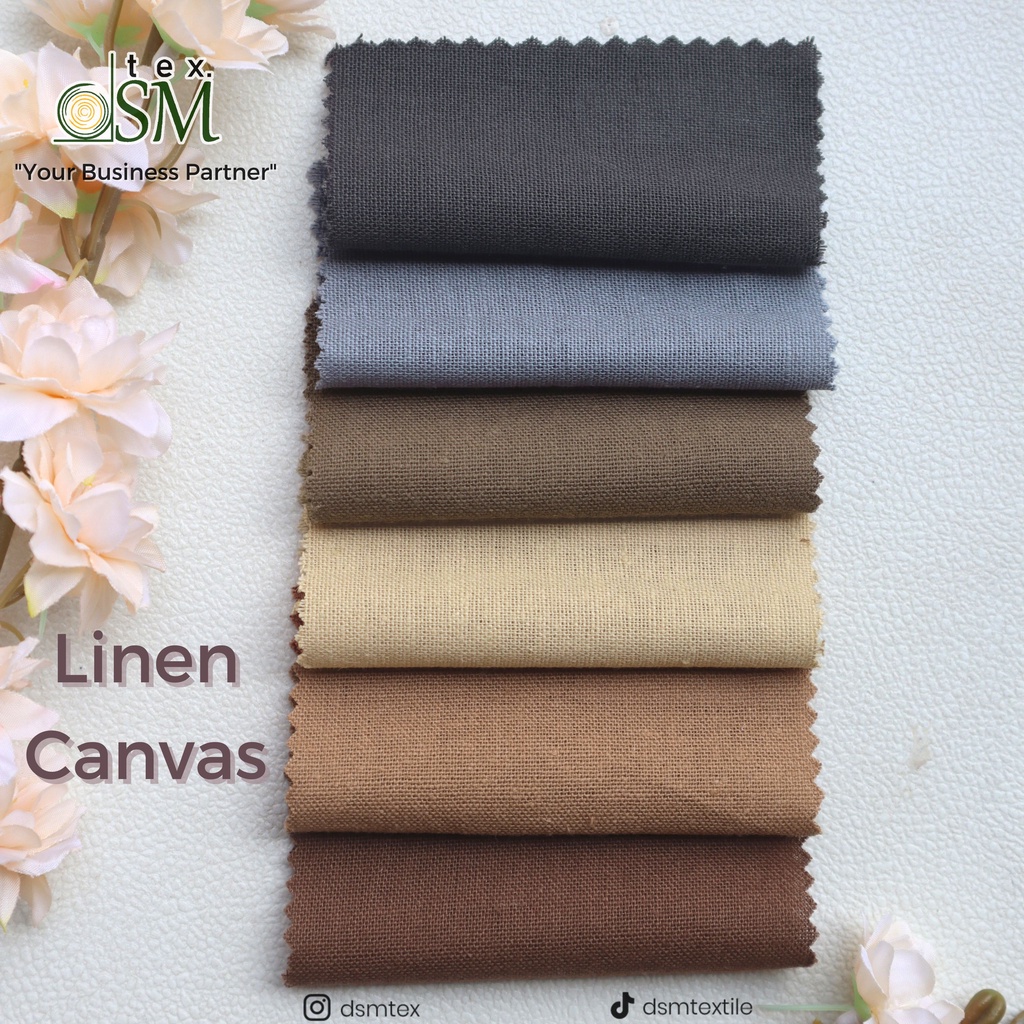 NEW PRODUCT!! LINEN CANVAS PREMIUM (MIN PEMBELIAN 1 MTR)