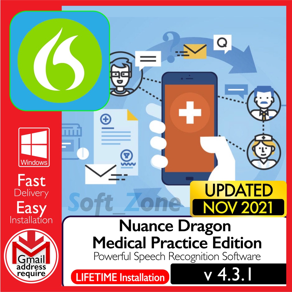 

Nnc Drgn Mdcl Prctc Edtn 4.3.1 - Pwrfl Spch Rcgntn Sftwr [WINDOWS x64] - Dgtl Dwnld