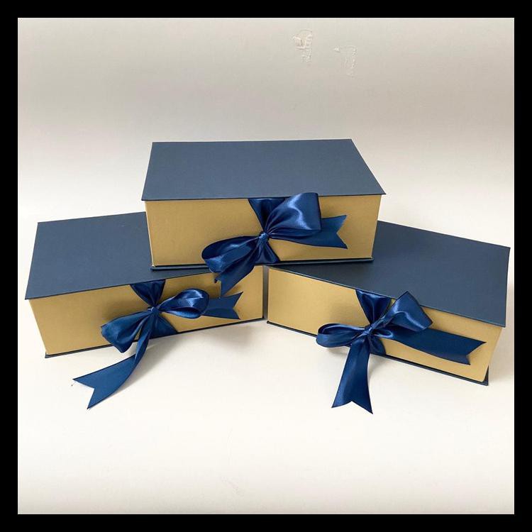 

DISKON! Box hampers / kotak kado / box seseragan / kotak serbaguna - Biru