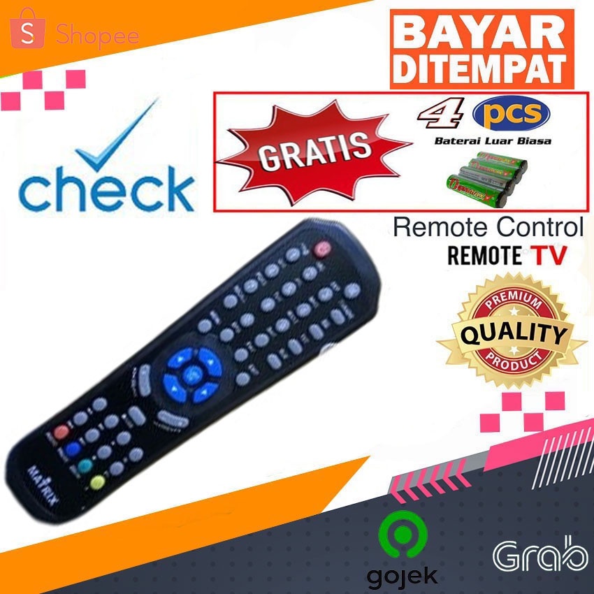 Remot Remote Receiver Parabola Matrix Garuda MPEG-4 / Bakwan / Getmeco