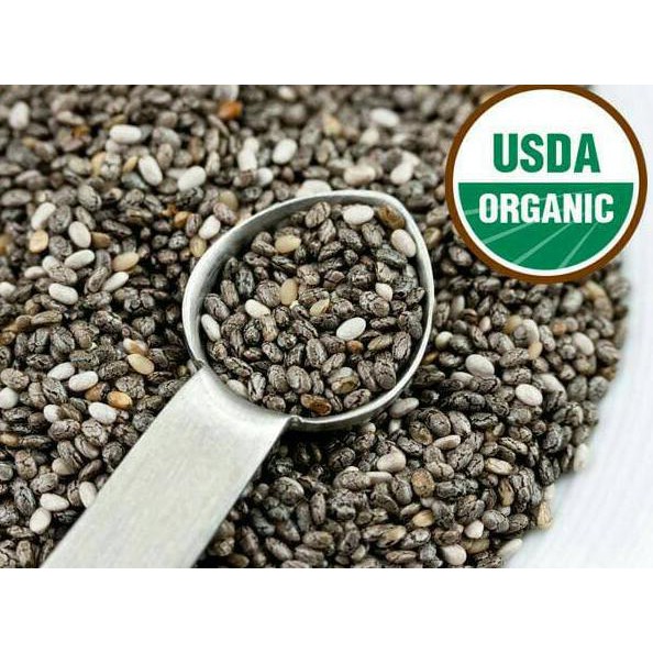 

A4709Zr Organic Black Chia Seed 500 Gram Mexico Murah Berkualitas Chia Seeds S0As