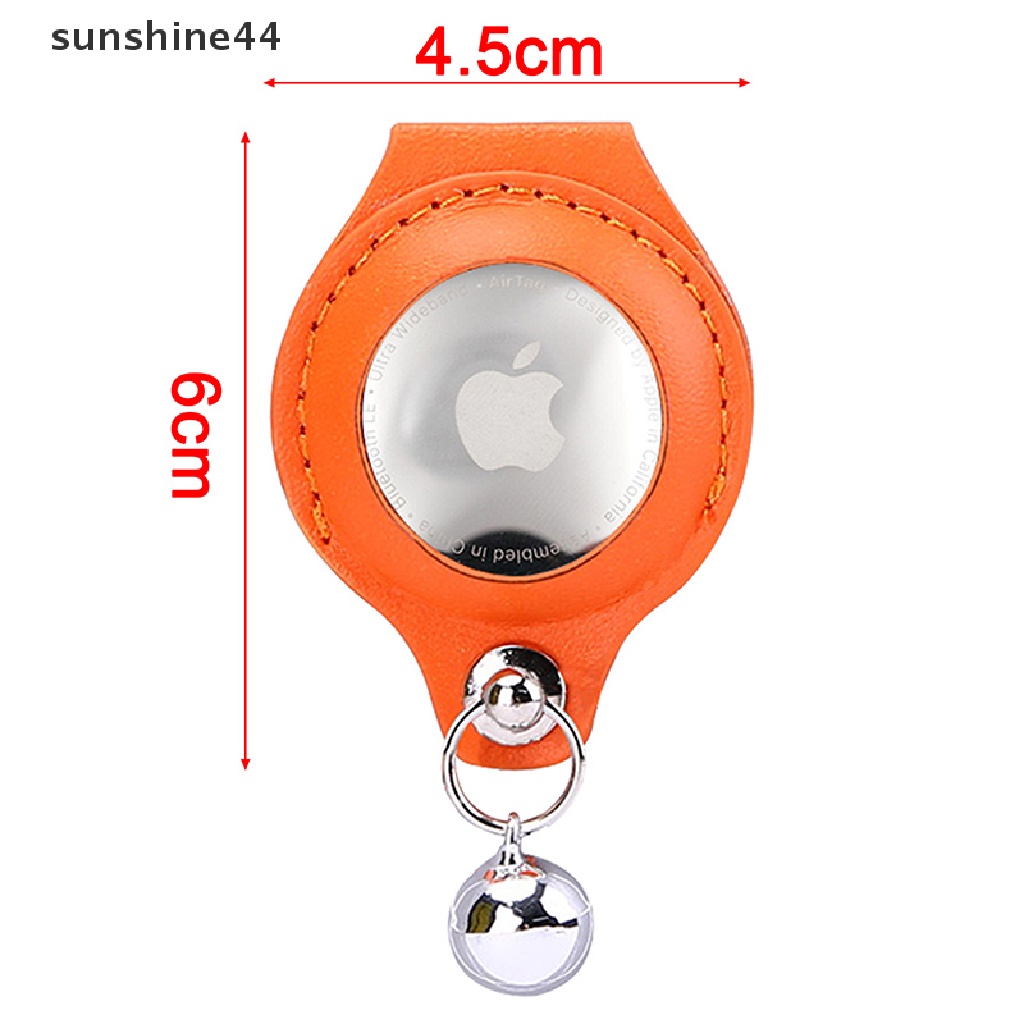 Sunshine AirTag Untuk Hewan Peliharaan ​Casing Pelindung GPS Tracker Untuk Apple Airtags