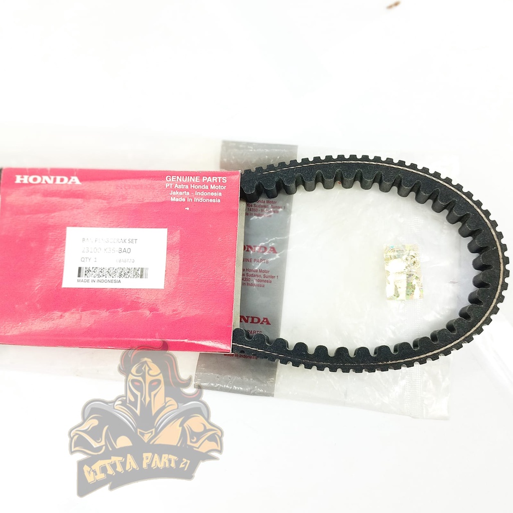 VANBELT V-BELT HONDA K35 VARIO 125 LED KUALITAS ASLI ORIGINAL HONDA AHM PRESISI ANTI SELIP AWET DAN DIJAMIN MANTAP VARIO 125 LED VARIO 150 LED