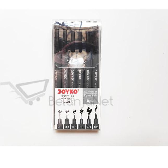 

⇖ Drawing Pen Joyko DP-298S set 6 PCS テ