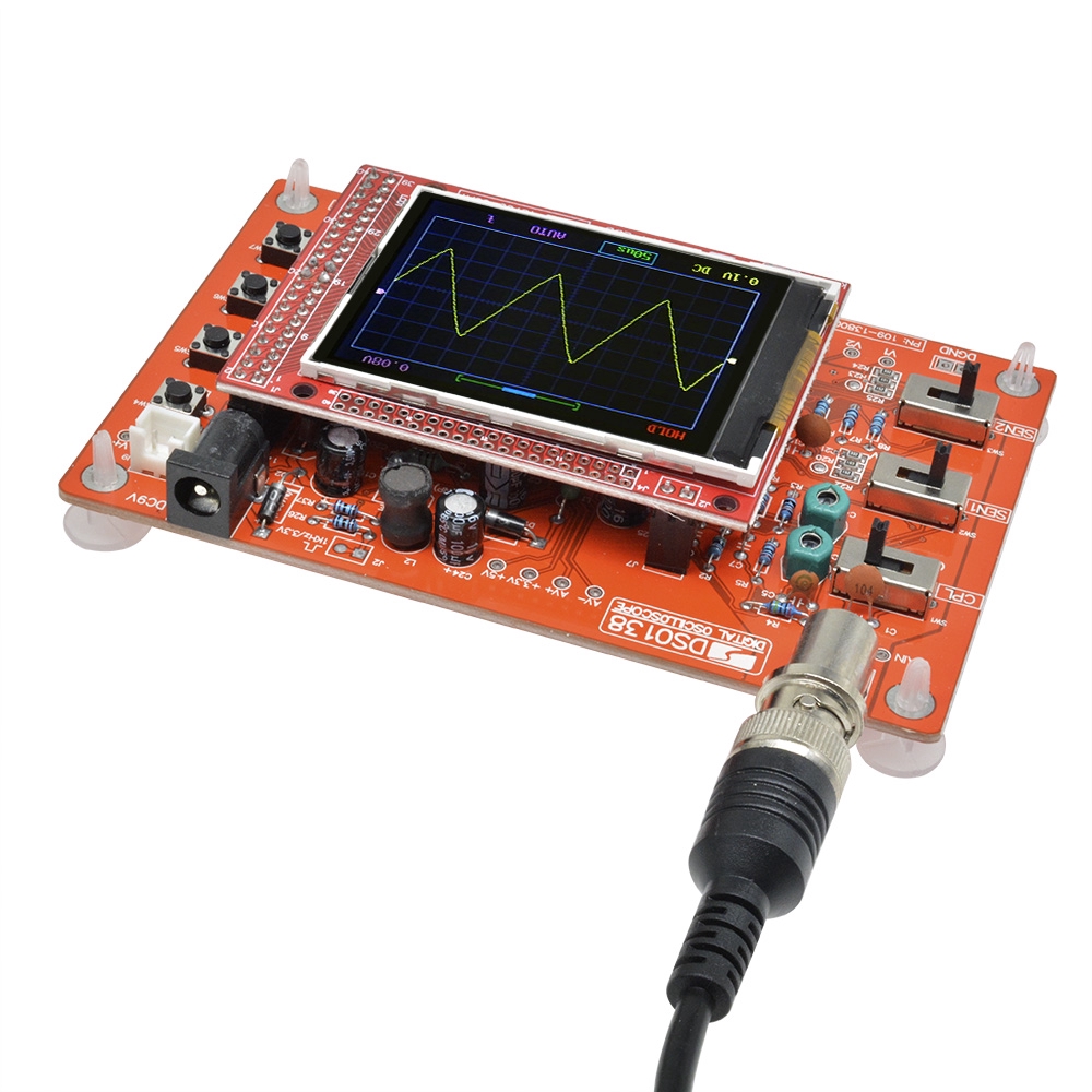 Dso138 2.4 &quot;TFT Digital Osiloskop Cortex-M3 1Mbps Case Akrilik