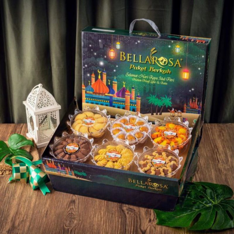 Kue Kering Lebaran Bellarosa Paket Berkah & Dante Series 2022