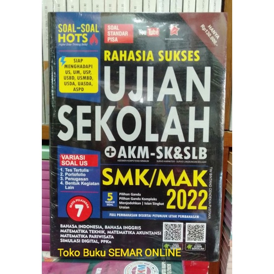 RAHASIA SUKSES UJIAN SEKOLAH AKM SK & SLB SMK MAK 2022