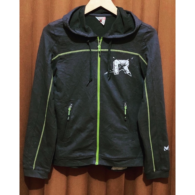 MILLET SWEATER JAKET HOODIE PRELOVED BRAND ORIGINAL