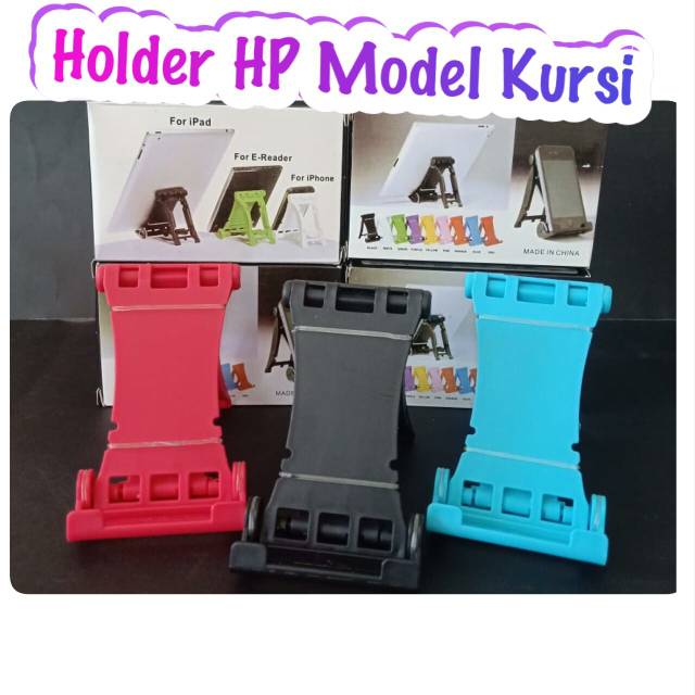 DUDUKAN HAPE / HOLDER HP &amp; TABLET MODEL KURSI