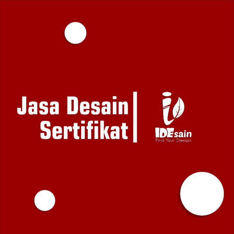Jasa Desain Sertifikat Murah