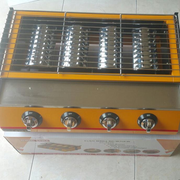 roaster / bakaran sosis / panggangan 4 tungku