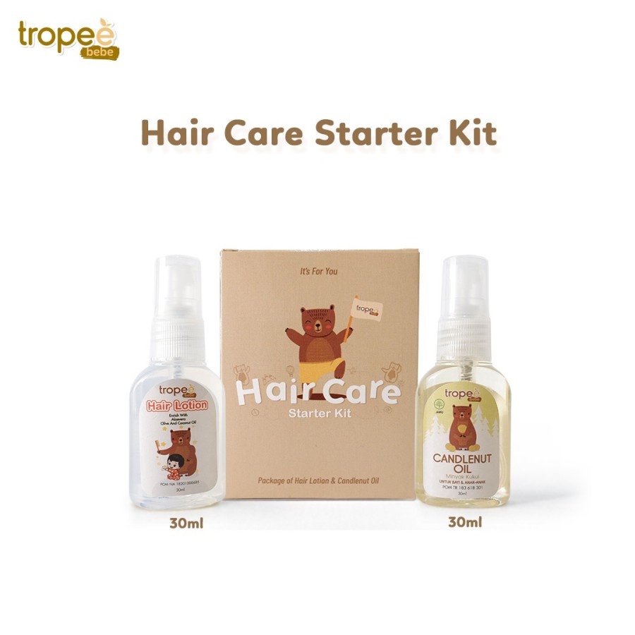 Tropee Bebe - Hair Care Starter Kit