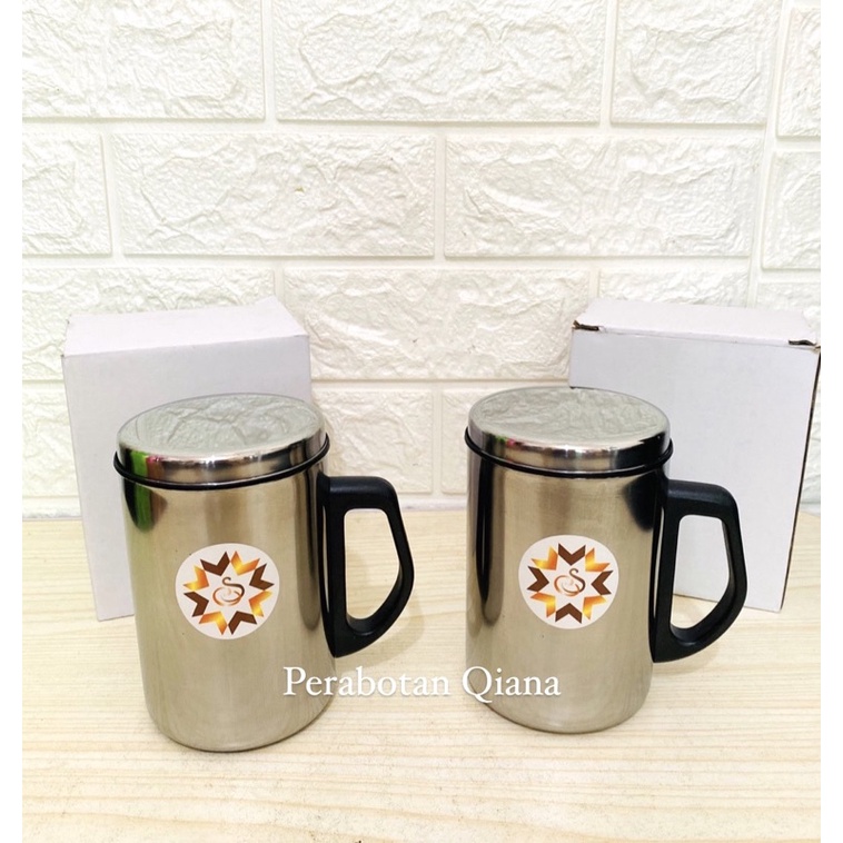 Termos mug stainless steel 500ml gelas mug termos