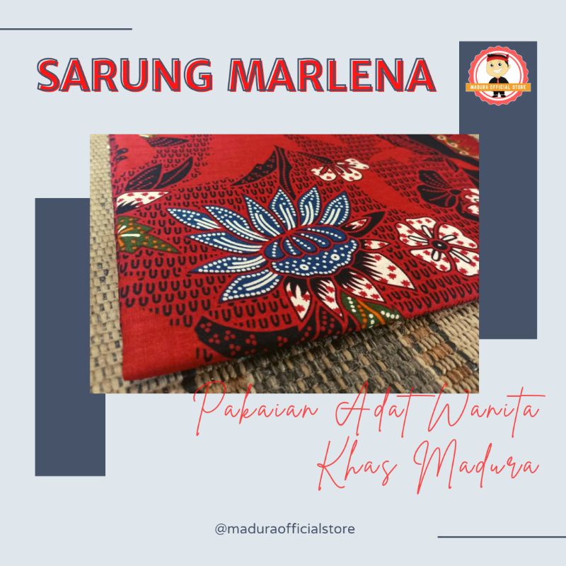 ° Original ° Sarung Wanita Motif Batik Marlena (Khas Madura)