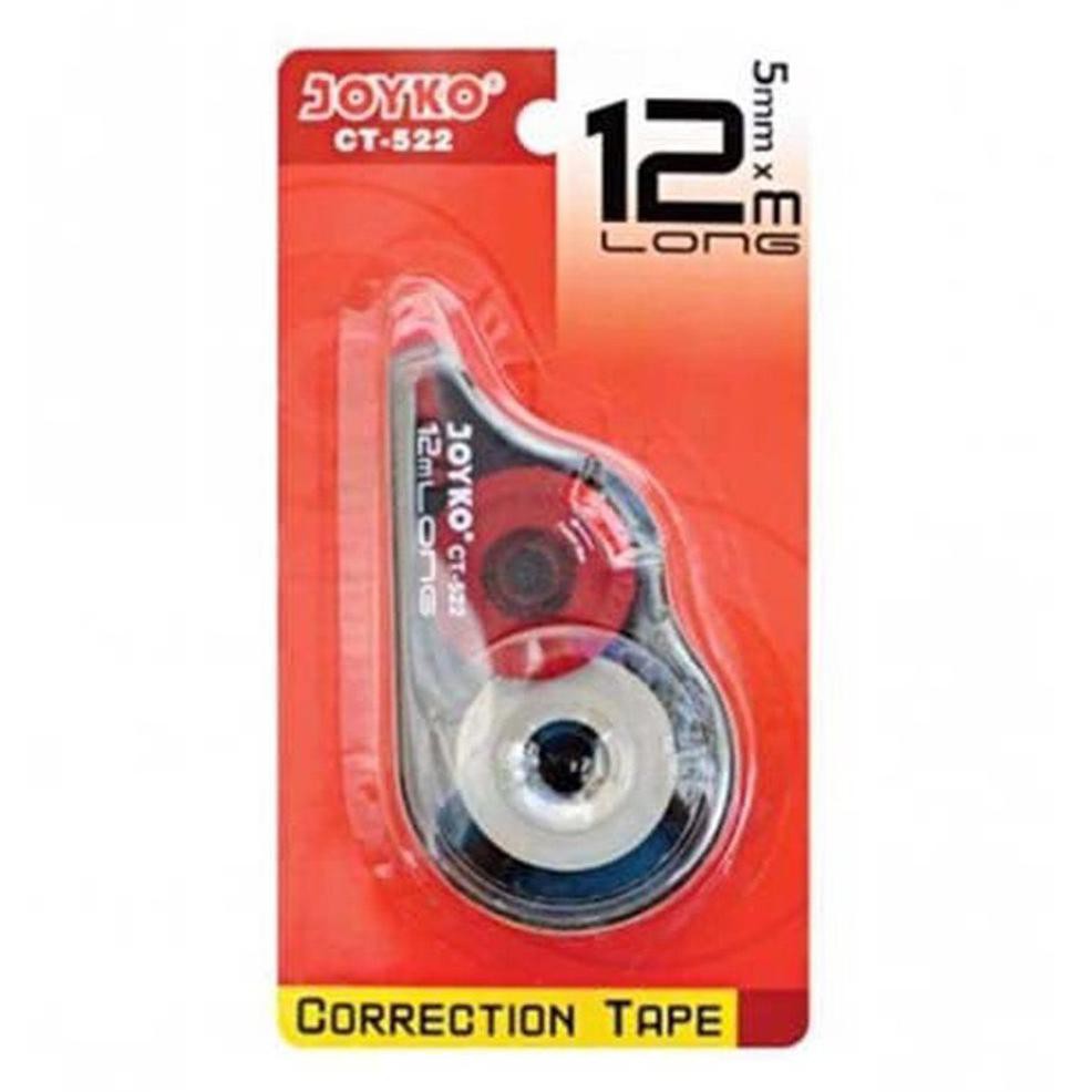 

TERMURAH JOYKO CORRECTION TAPE CT 522 5MM X 12M TIP-X TIPEX TIP EX KERTAS