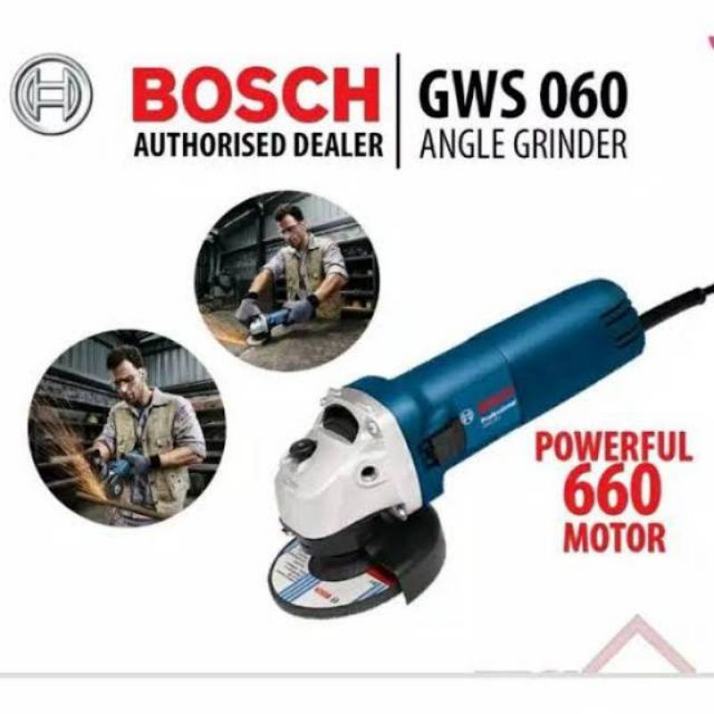 Jual MESIN GERINDA BOSCH GWS 060 4" Shopee Indonesia