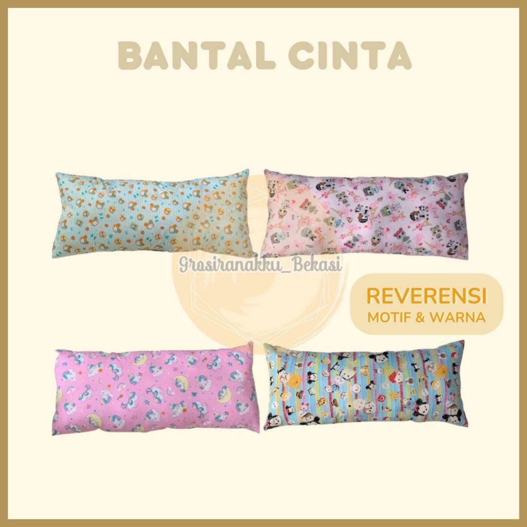 Bantal Cinta Motif Cewek Lucu Termurah