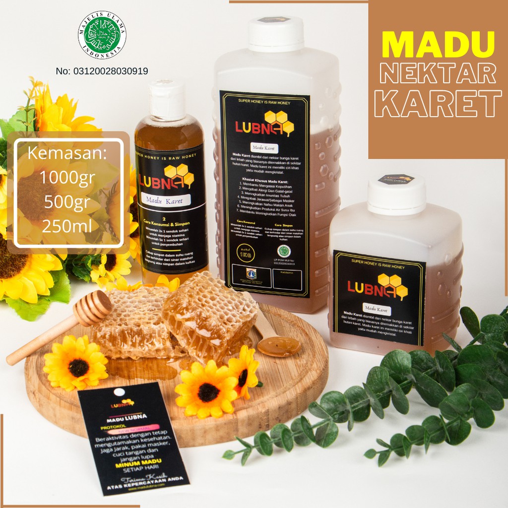 

Madu Asli Nektar Karet