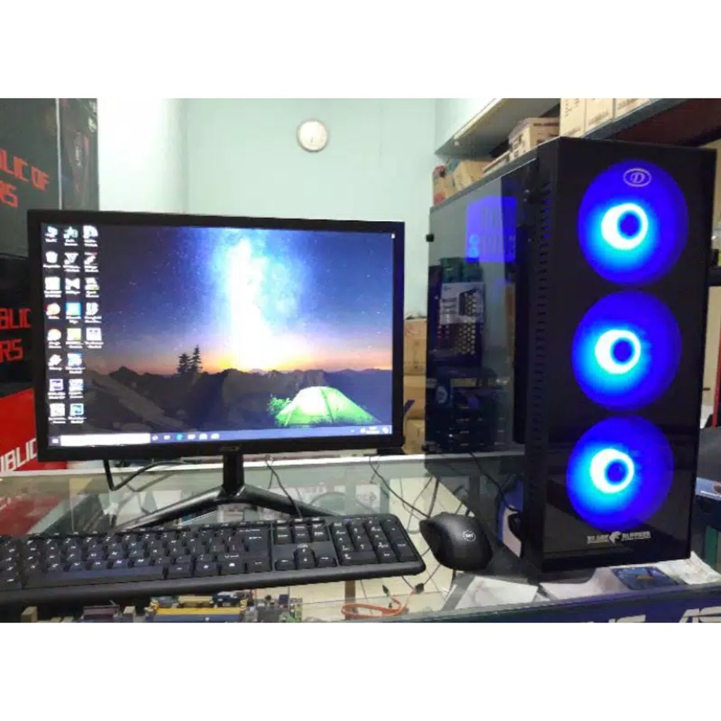PC Rakitan CORE I5 + LED 19 GAME/DESIGN