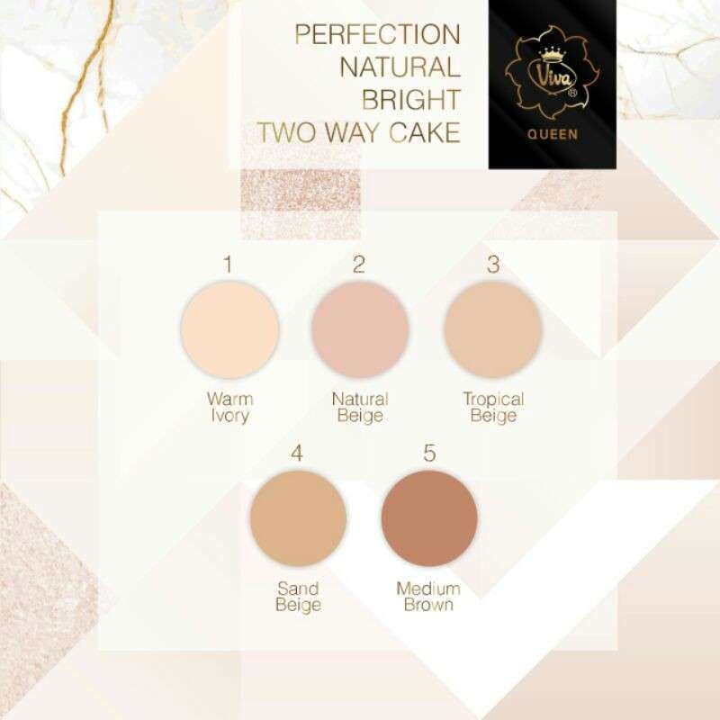 VIVA Perfection Natural Bright Two Way Cake