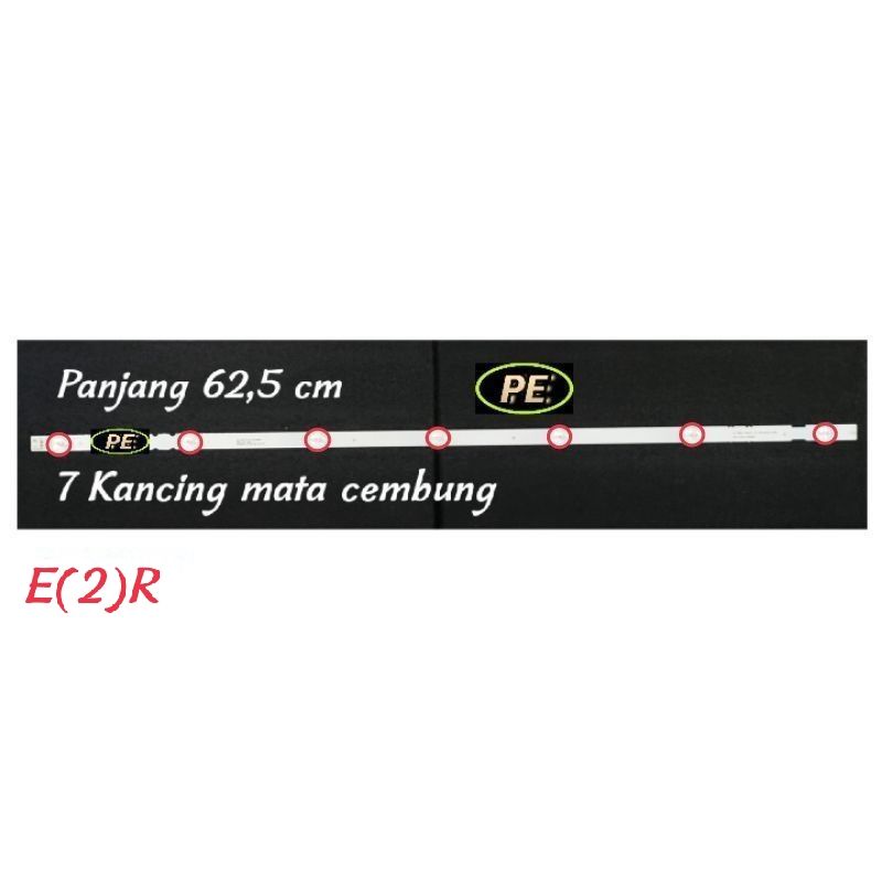 LAMPU  BACKLIGHT LCD/LED  TV  7  KANCING