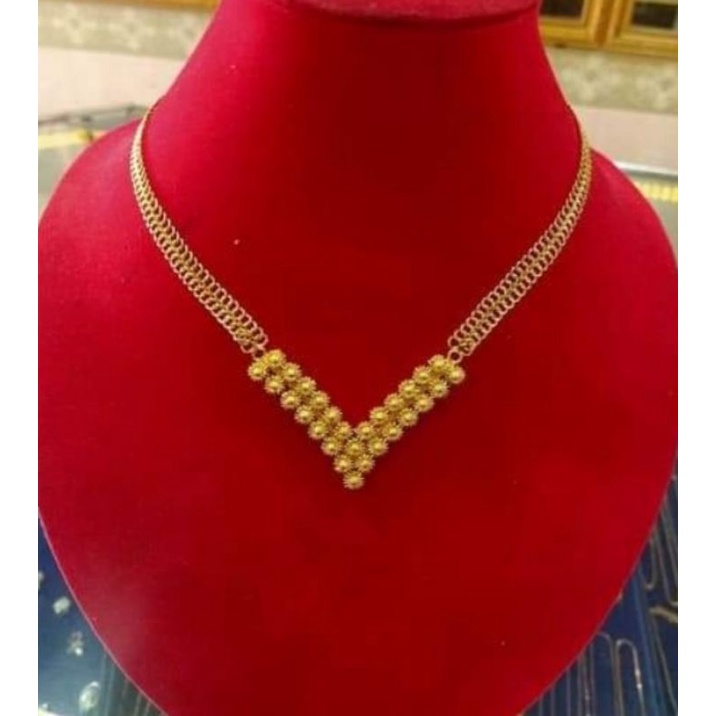 Kalung model matahari Mas London LM 24K Kadar 99,99%. 50 gram