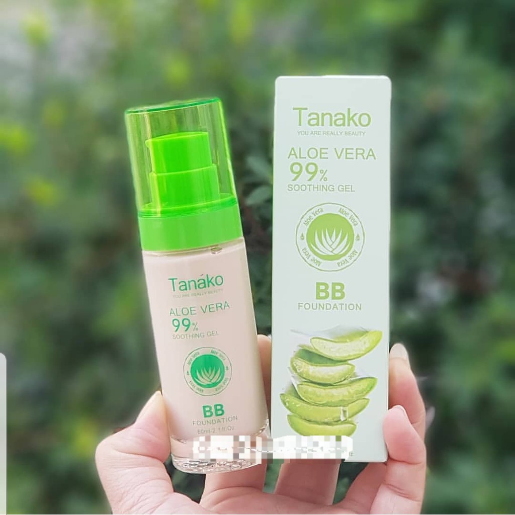 [ECER] TANAKO BB Foundation ALOE VERA 99$ Shoothing Gel 60ml