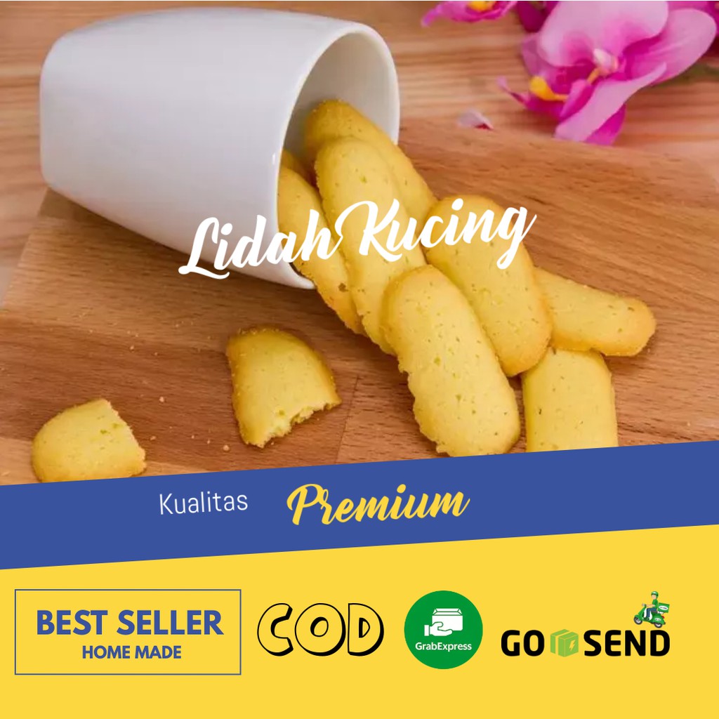 

Kue Lidah Kucing | Lidah Kucing Original | Kue Kering | Hampers Lebaran | Kue Lebaran | Idul Fitri