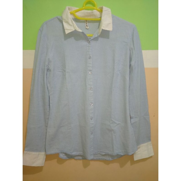 Kemeja / Shirt Wanita Brand Stradivarius Original Ukuran M