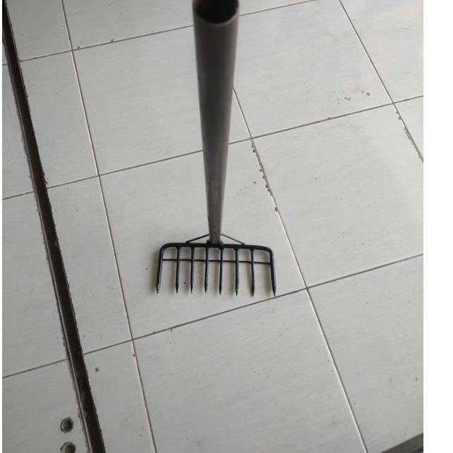 [18] Garpu/Garuk Serokan/selokan taman kebun Got sampah Tebal VIF5