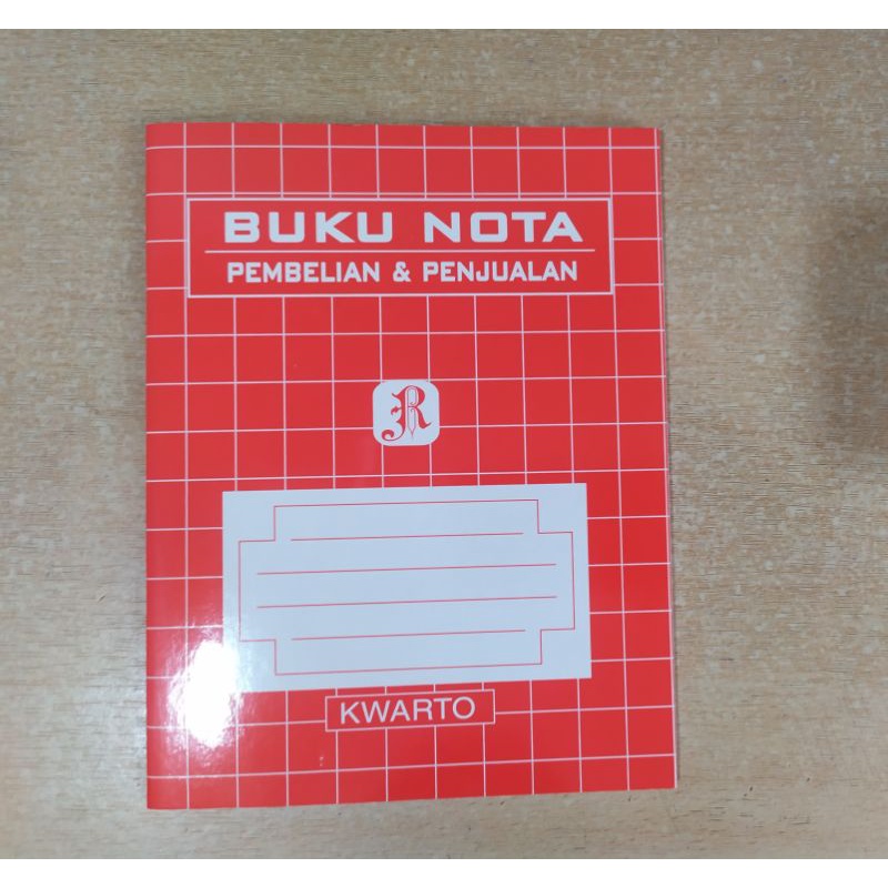 

Buku Nota Pembelian & Penjualan Kwarto