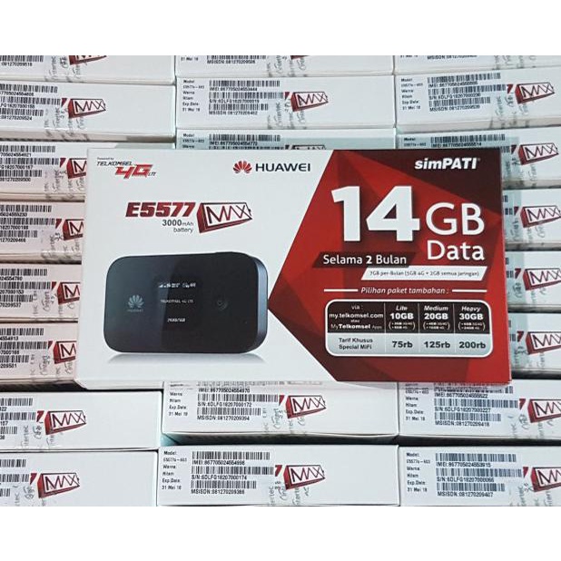 Sale Modem Mifi Huawei E5577 Max Telkomsel Bergaransi
