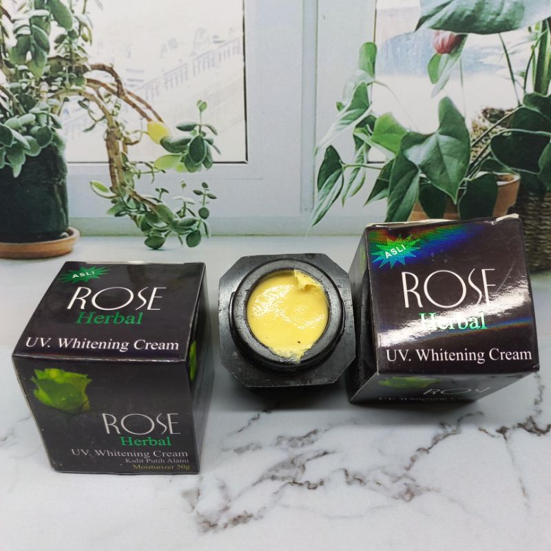 [ECER]CREAM ROSW HERBAL HITAM UV WHITENING